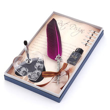 Load image into Gallery viewer, Harry Potter  Dip Water Feather Pen Gift Sets