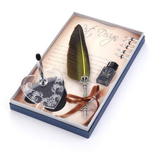 Load image into Gallery viewer, Harry Potter  Dip Water Feather Pen Gift Sets