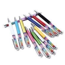 Load image into Gallery viewer, 1PCS  11 Colors Rainbow Diamond Ballpoint Pen Crystal