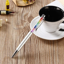 Load image into Gallery viewer, 1PCS  11 Colors Rainbow Diamond Ballpoint Pen Crystal