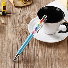Load image into Gallery viewer, 1PCS  11 Colors Rainbow Diamond Ballpoint Pen Crystal