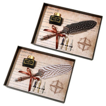 Load image into Gallery viewer, Free shipping Vintage Feather Quill Dip Pen