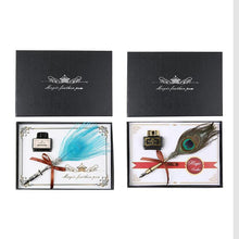 Load image into Gallery viewer, 1pcs English Calligraphy Feather Dip Pen