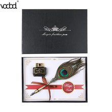 Load image into Gallery viewer, 1pcs English Calligraphy Feather Dip Pen