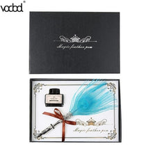 Load image into Gallery viewer, 1pcs English Calligraphy Feather Dip Pen