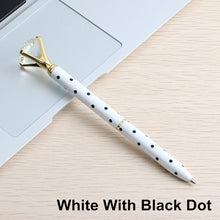 Load image into Gallery viewer, 1PCS Crystal Ball Pens Polka Dot Fashion
