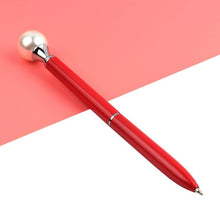 Load image into Gallery viewer, 15PCS/LOT Colorful Pearl metal Ballpoint