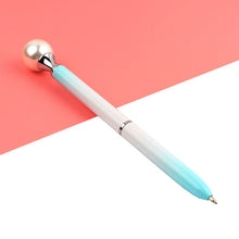 Load image into Gallery viewer, 15PCS/LOT Colorful Pearl metal Ballpoint