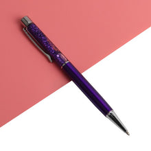 Load image into Gallery viewer, Luxury Ballpoint Pen Flow Oil Crystal