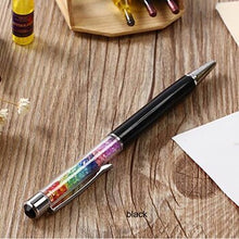 Load image into Gallery viewer, 2PCS Pen Beautiful Lady Rainbow Crystal
