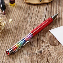 Load image into Gallery viewer, 2PCS Pen Beautiful Lady Rainbow Crystal