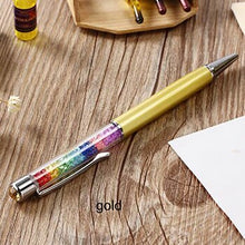 Load image into Gallery viewer, 2PCS Pen Beautiful Lady Rainbow Crystal
