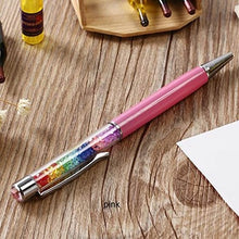 Load image into Gallery viewer, 2PCS Pen Beautiful Lady Rainbow Crystal