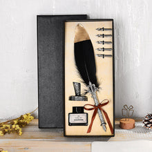 Load image into Gallery viewer, 1pcs Retro Quill Feather Dip Pen
