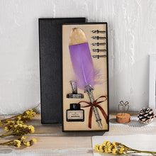 Load image into Gallery viewer, 1pcs Retro Quill Feather Dip Pen