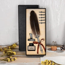 Load image into Gallery viewer, 1pcs Retro Quill Feather Dip Pen