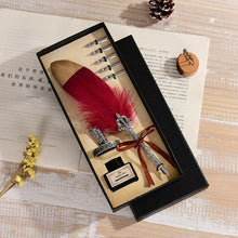 Load image into Gallery viewer, 1pcs Retro Quill Feather Dip Pen