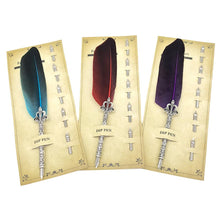 Load image into Gallery viewer, Feather Dip Fountain Pen